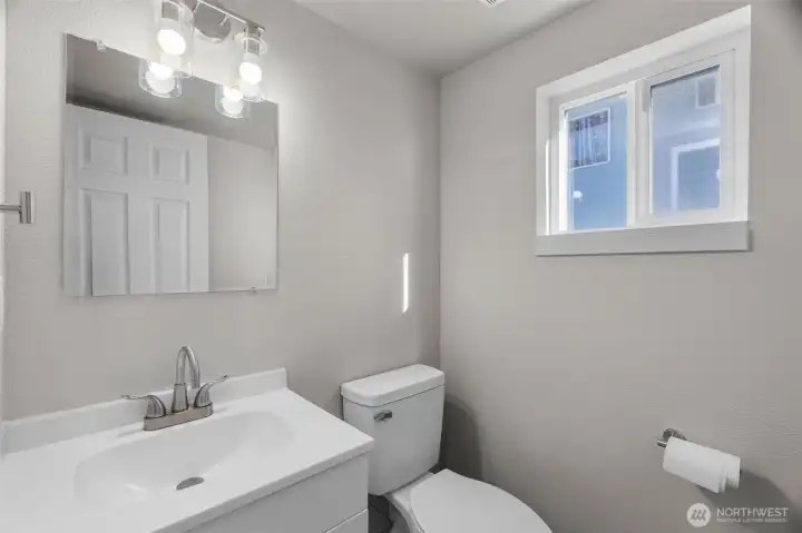 First floor half-bath