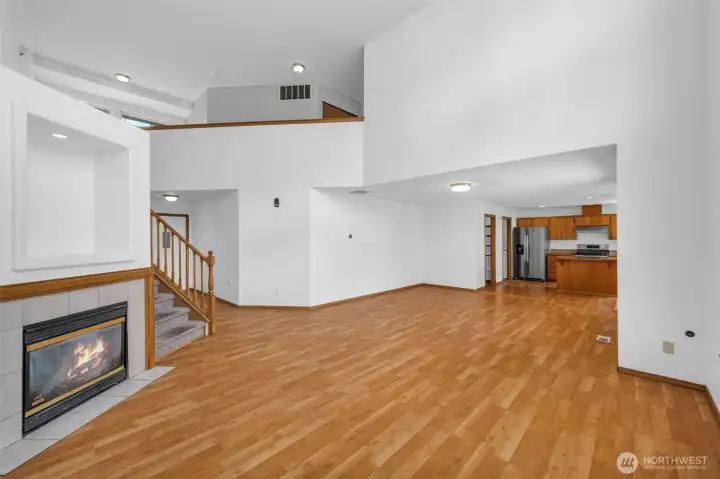 Great Open concept layout.