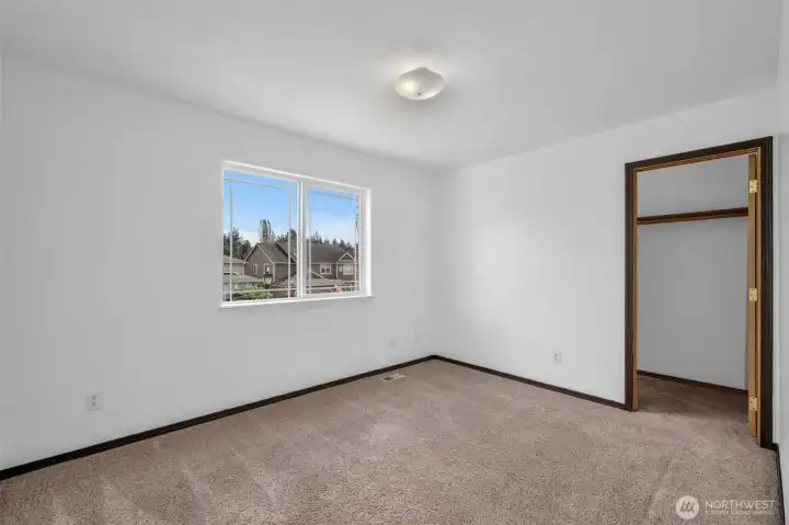 Second Bedroom with walk in closet