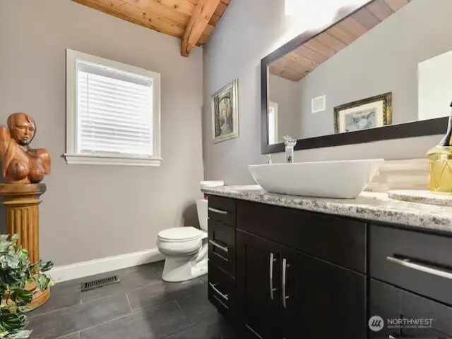 Main floor powder room.