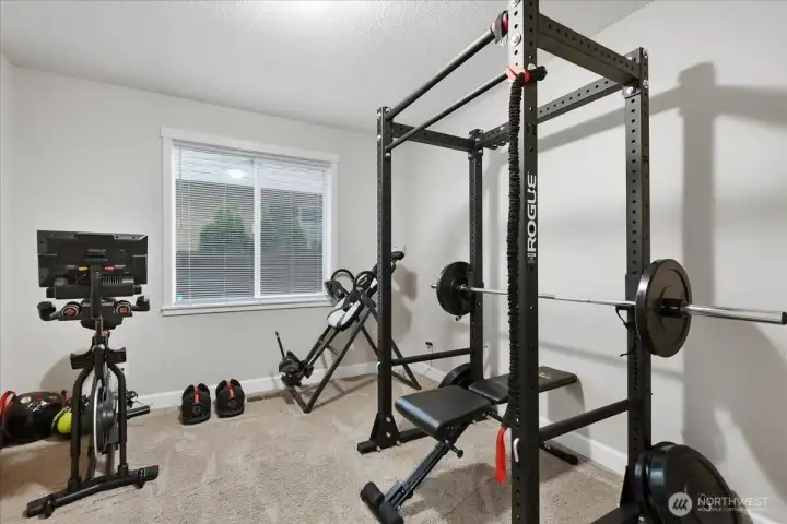 Den/office, carpeted