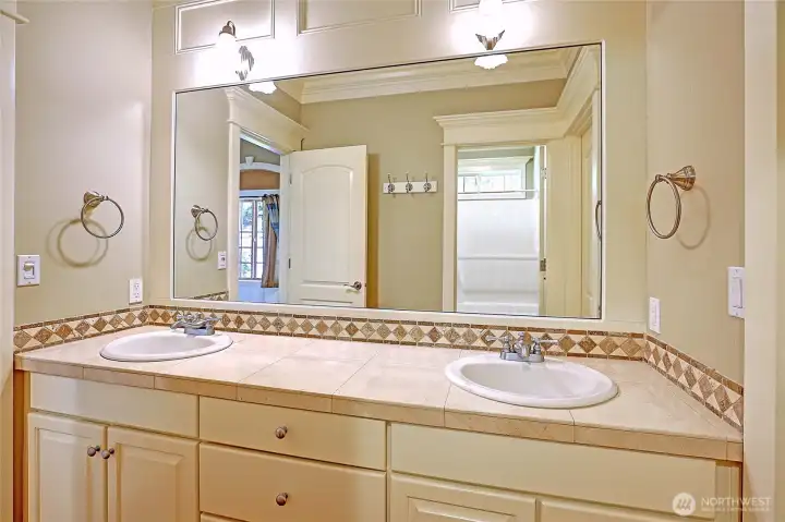 Jack & Jill bathroom