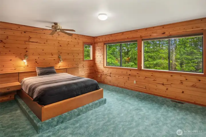 Primary Suite with Built-in Bed