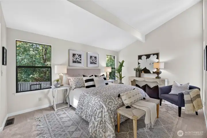 Very large primary suite