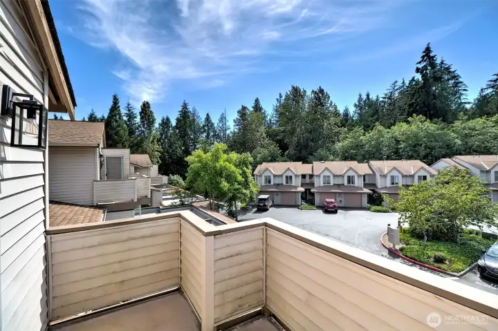 UPER LEVEL VIEWS FROM THE DECK