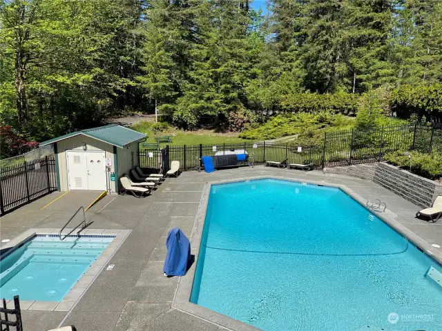 Another view of Fireside Pool & Hot Tub