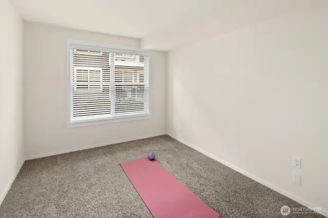 2nd room is the same size as primary bedroom