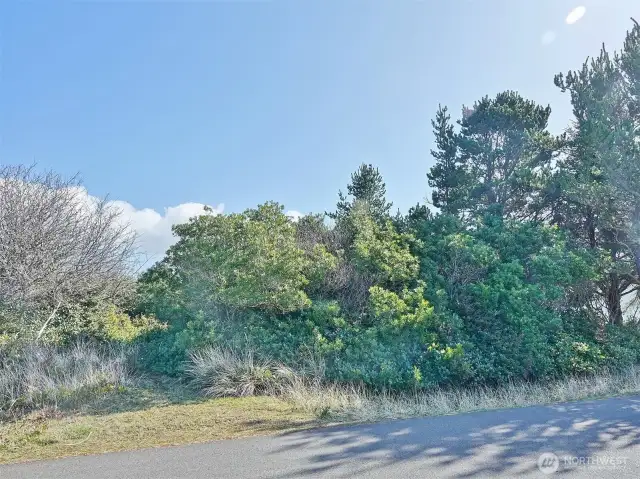 Front of the lot located just 4 lots north of the Taurus Blvd Beach Access Street.