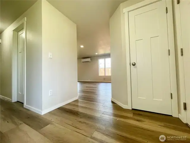 Entry, Closet and Garage Access