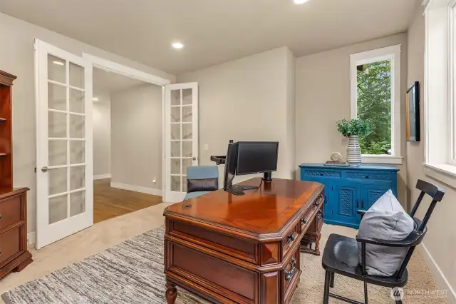 Main level Den/Office.