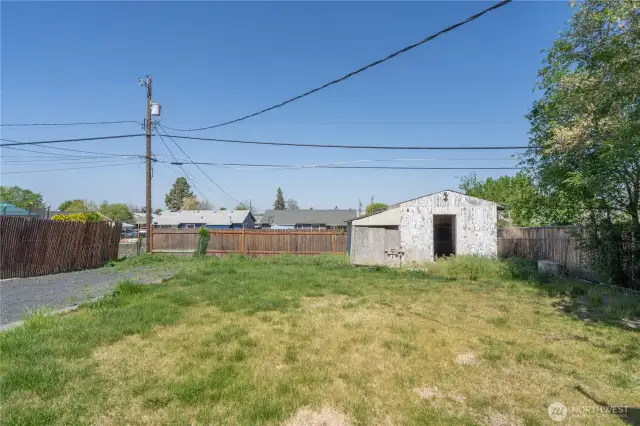 Backyard storage