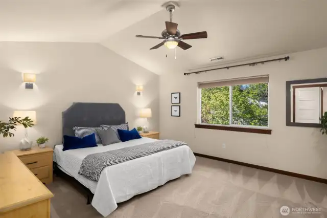 vaulted ceiling Primary
