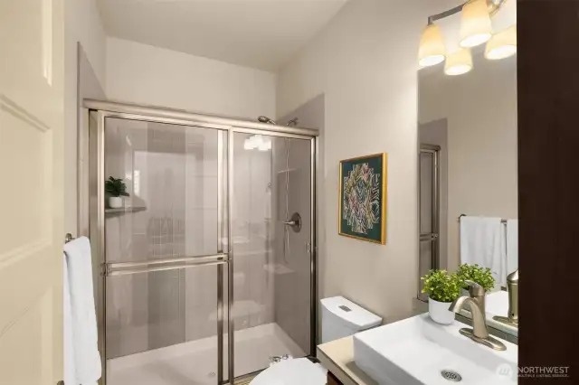 Main Floor 3/4 bath!