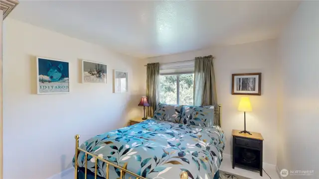Good sized 3rd guest bedroom upstairs.