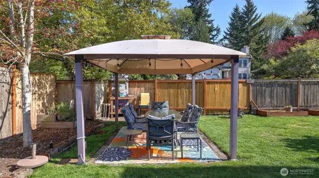 Embrace outdoor living year-round with a charming backyard gazebo