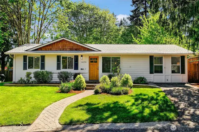 Updated one-level living with BRAND NEW ROOF!