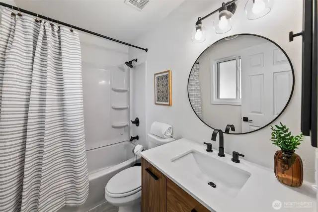 Primary bathroom completely updated!