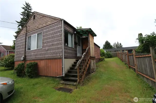 Exterior Front Elevation.