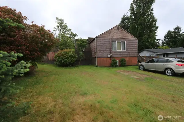 Street-facing perspective of the property.