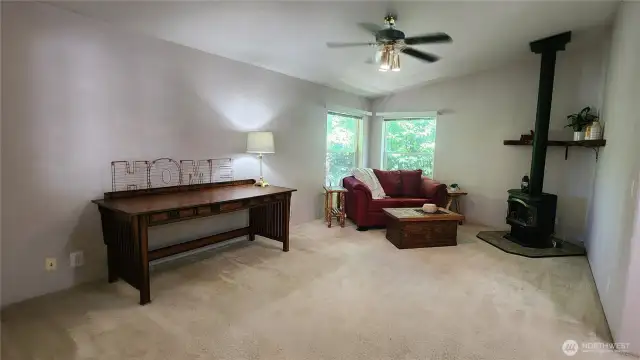 Another angle of 2nd living room