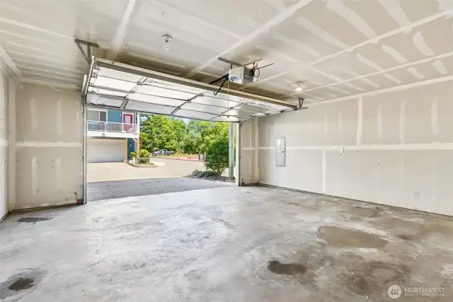 2 car garage.