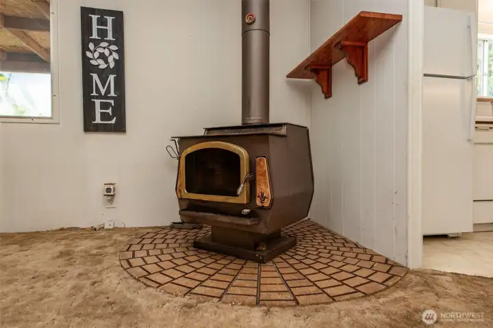 Wood burning stove