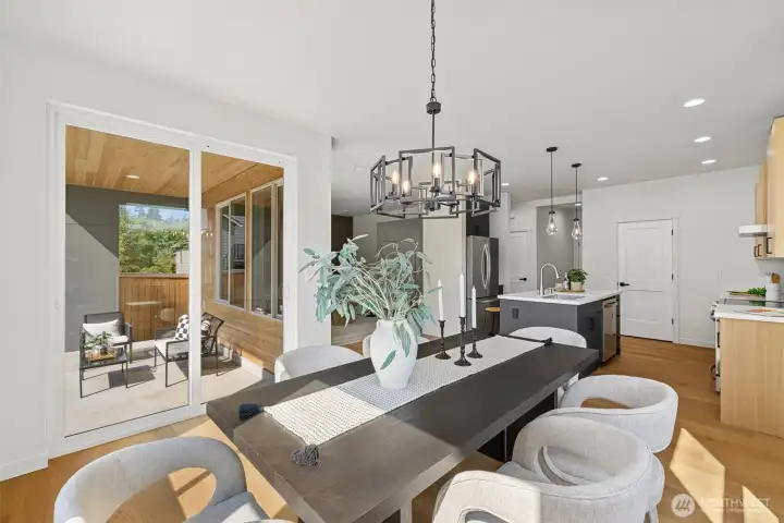 Picture from previous model home - Dining Room