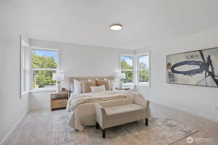 Picture from previous model home - Primary room