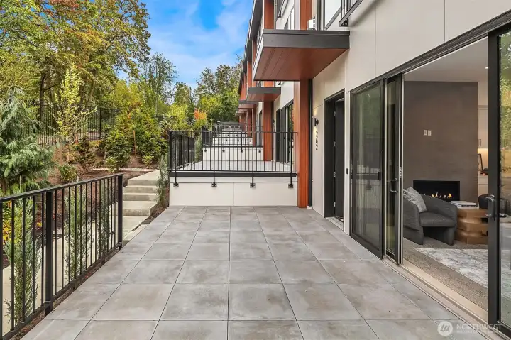 Lot 1 patio