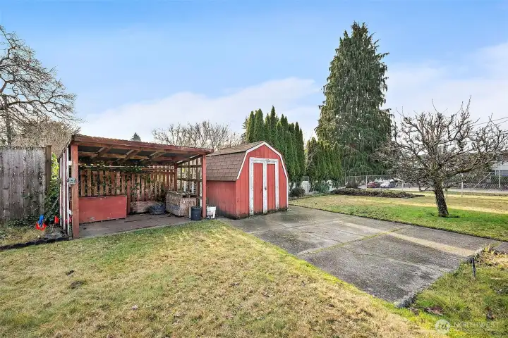 Tools? Wood? An Area to Garden.