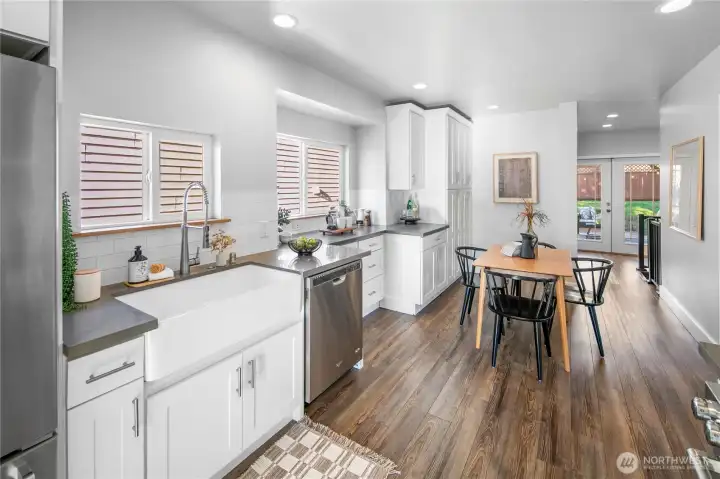 A chef's delight with so much counter space