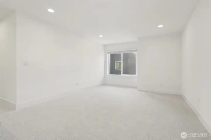 Stairway landing/loft area