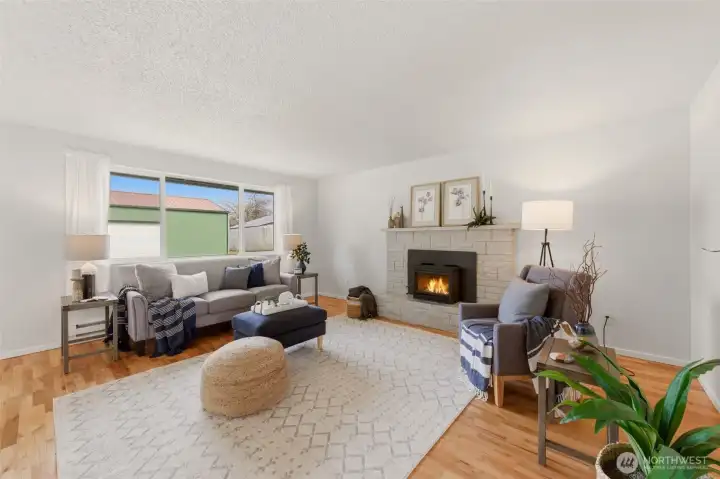 Cozy up all winter around the fireplace!