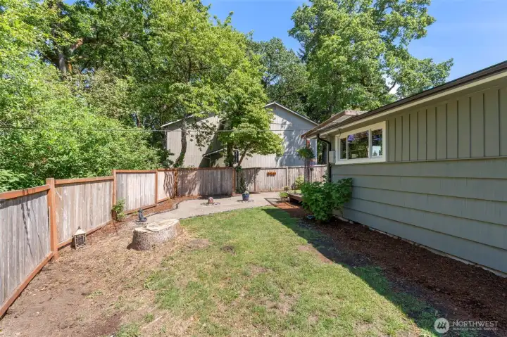 Side yard Side yard