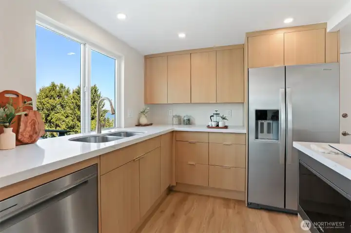 With all new appliances.