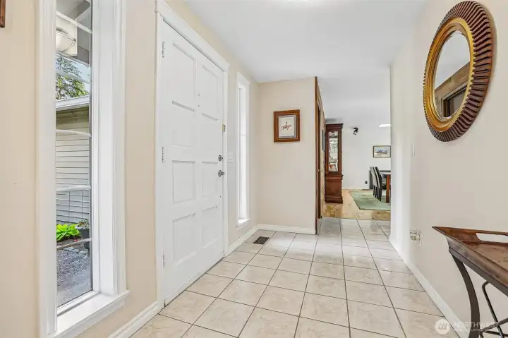 Friendly Entry allows for easy greeting