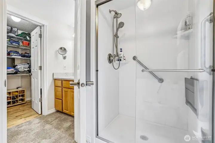 Newer shower insert