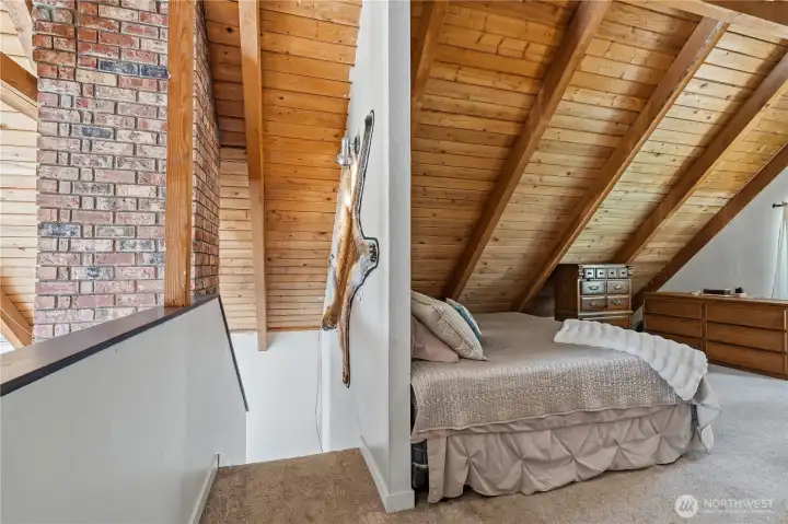 Stairs leading to Living Room