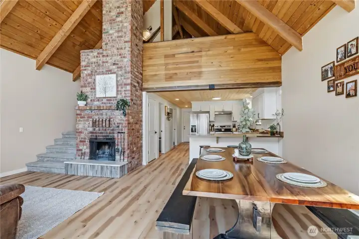 Such a comfortable feel in this living space!