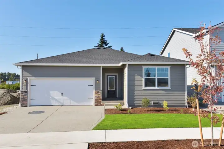 Example of the Bainbridge floorplan to be located at 9752 Brown St SE