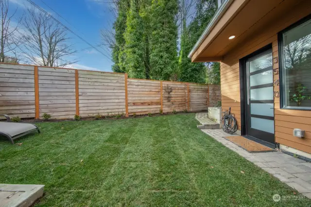 Enjoy privacy and peace in your fully fenced property, ideal for pet owners.