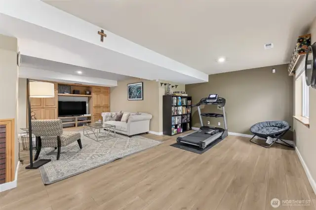 Welcome to the daylight basement. You will want to spend most of your time here