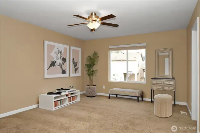 Primary Bedroom (Virtually Staged)