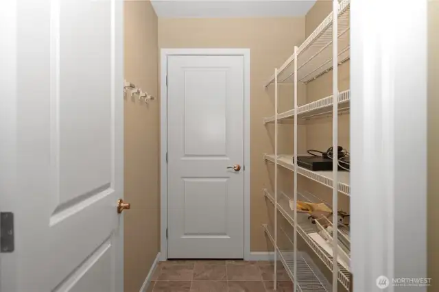 Walk-In Pantry (Furnace Behind Second Door)