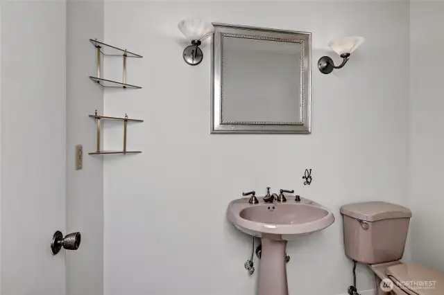 Main floor powder room
