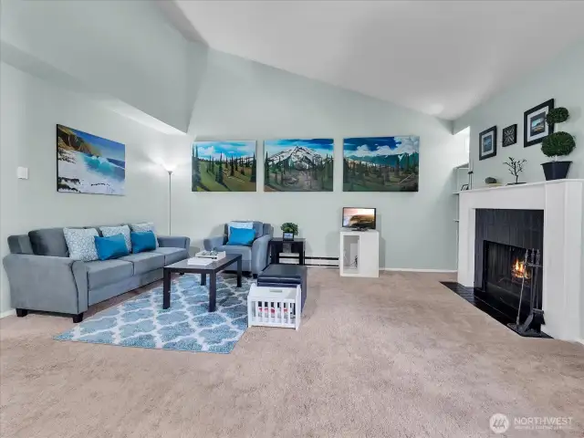 Spacious living area