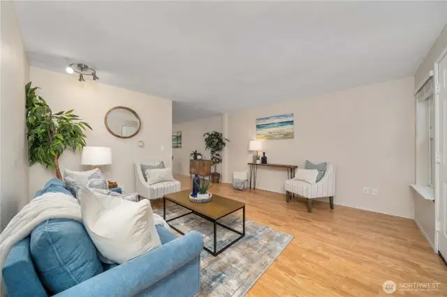 Light and bright move in ready home