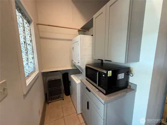 laundry right inside the back door