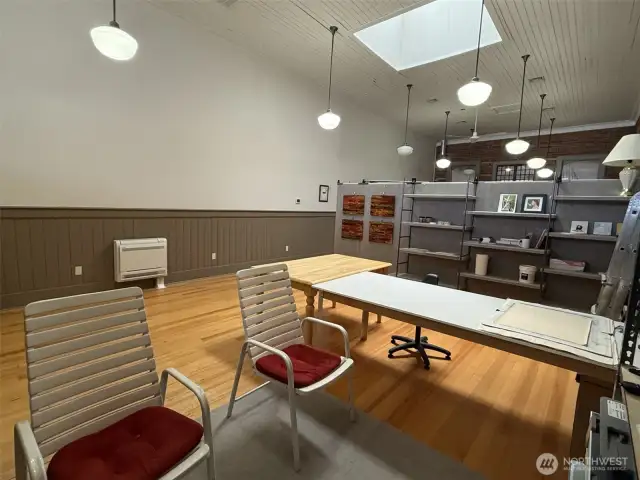 notice the skylight