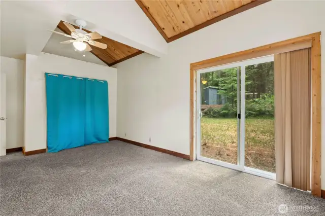Step Outdoors From Your Bedroom!